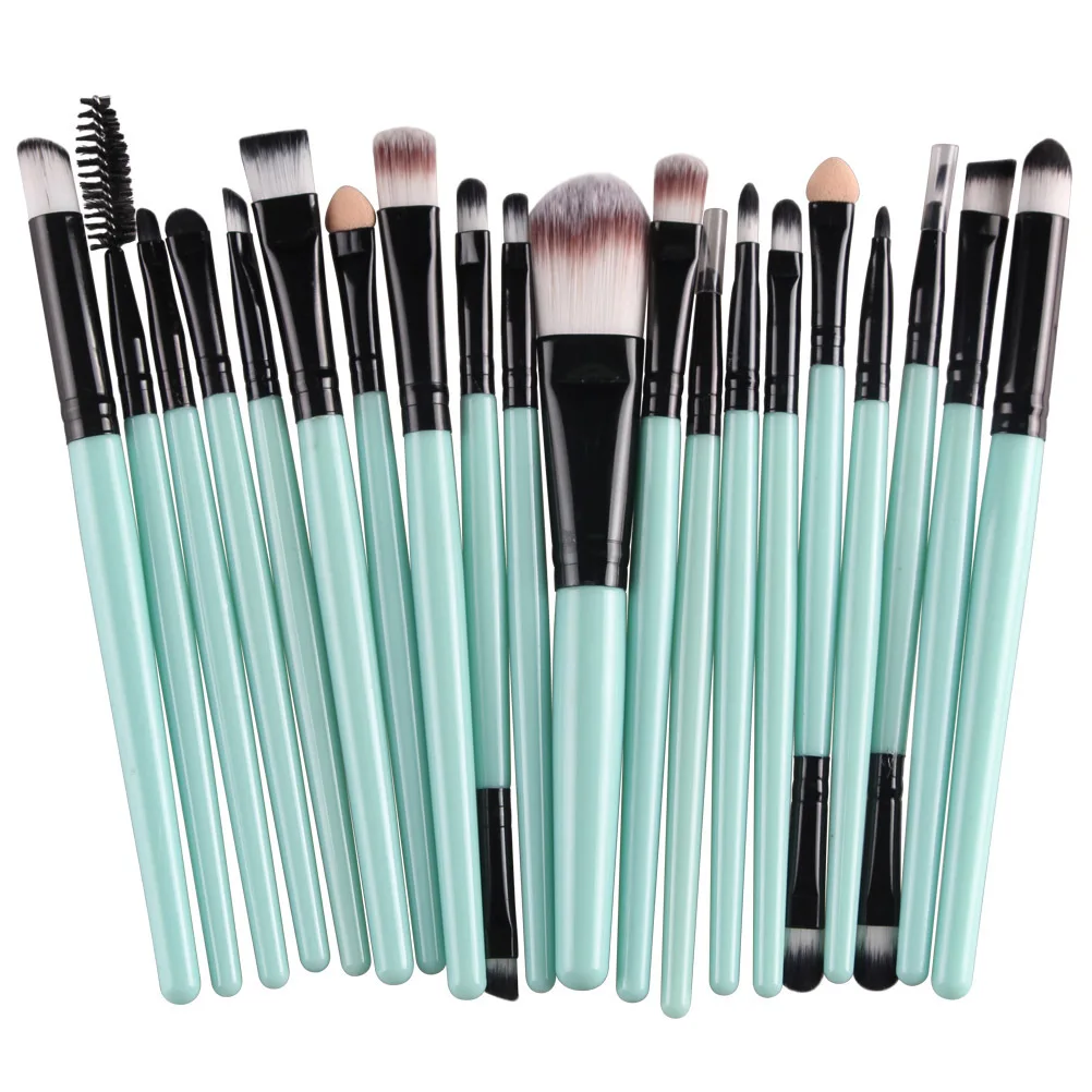 Wholesale Cheap 20pcs Makeup Brushes Crystal Handle Makeup Brush Set