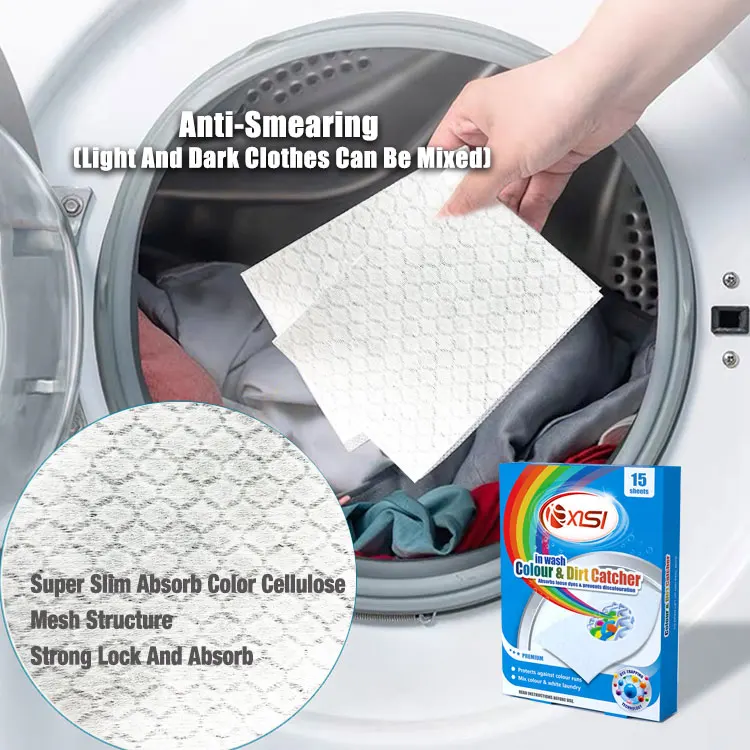 Portable Color Catchers Sheets For Laundry Shout With Carbon Color