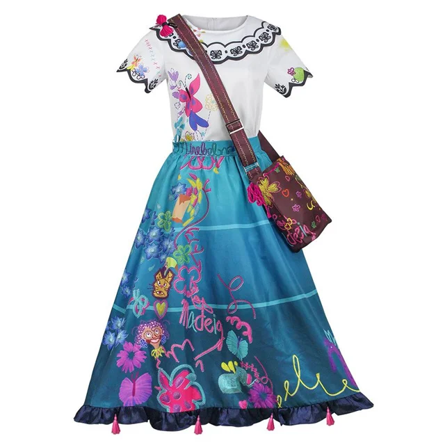 Encanto Mirabel Costume Dresses Kids Princess Dress Encanto Adult ...