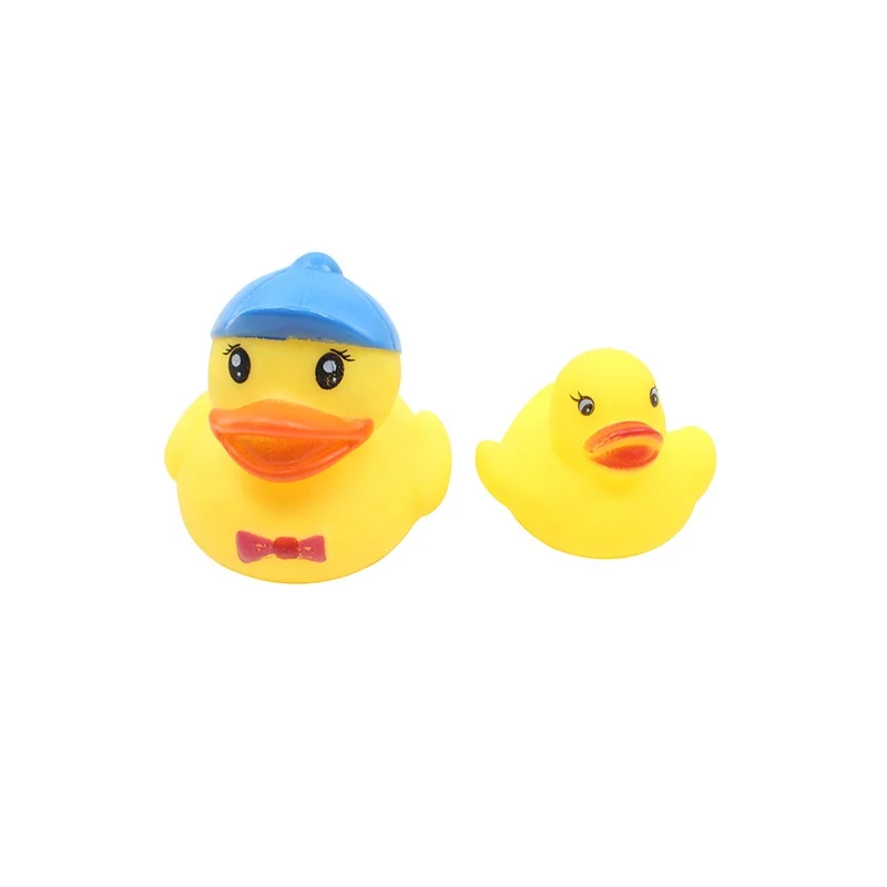 Bath Duckling Cartoon Cute Little Yellow Rubber Duck Shower Float