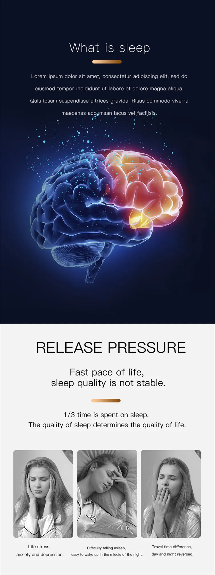 electrical head sleep instrument