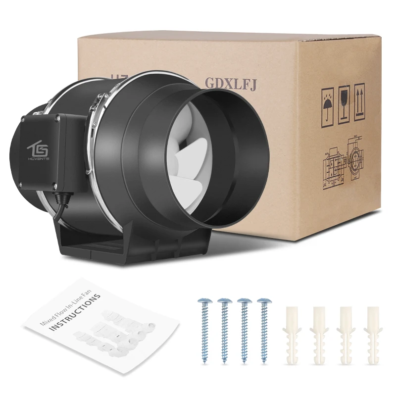 Inline Duct Fan, HVAC, 220 V, 44 - detail 6