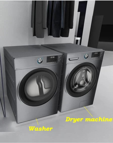Dryer machine,clothes dryer machine,air vented dryer machine