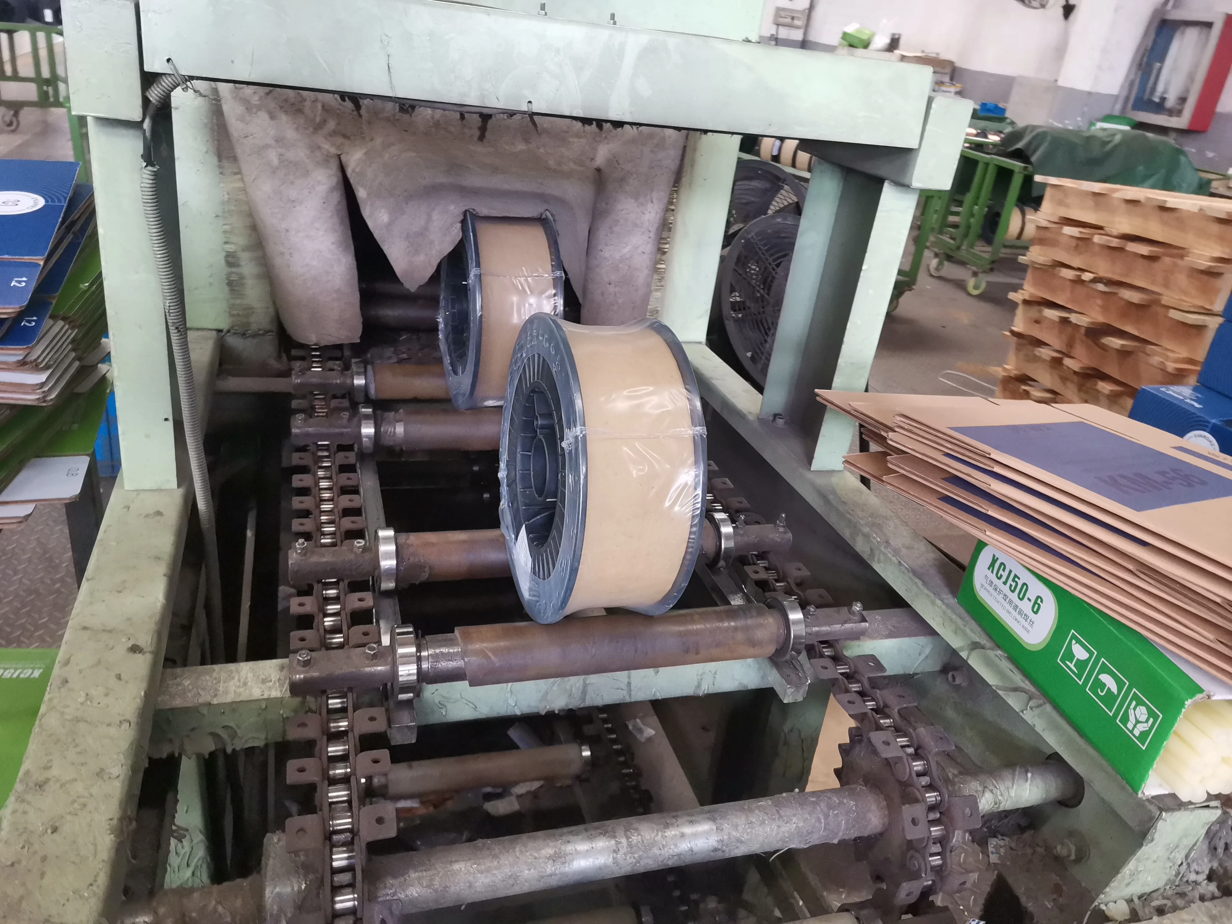 Solid Mig Welding Wire Drum Pack Er70s6 Sg2 Sg3 Tembaga Dilapisi Kawat