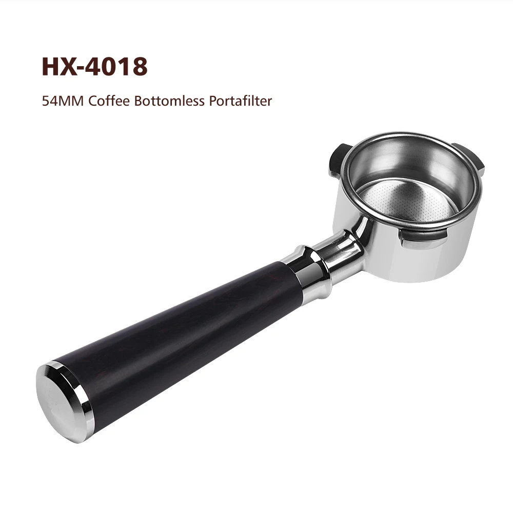 spænding Læge Byen Wholesale Stainless Steel Coffee Machine Accessories Naked Portafilter 54mm  Espresso Coffee Bottomless 54mm Portafilter From m.alibaba.com