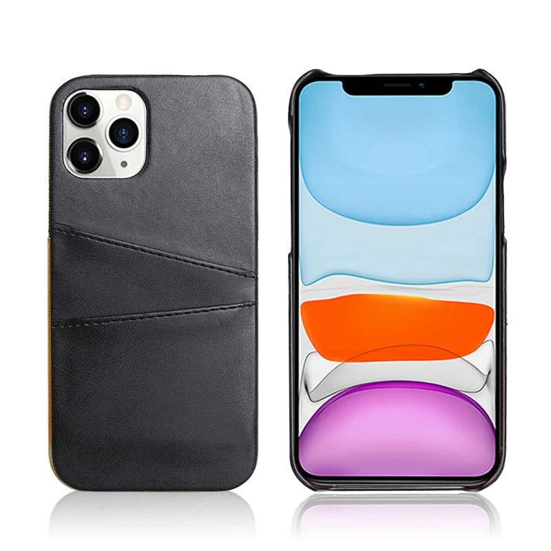 

leather wallet phone cover case,15 Pieces, Black