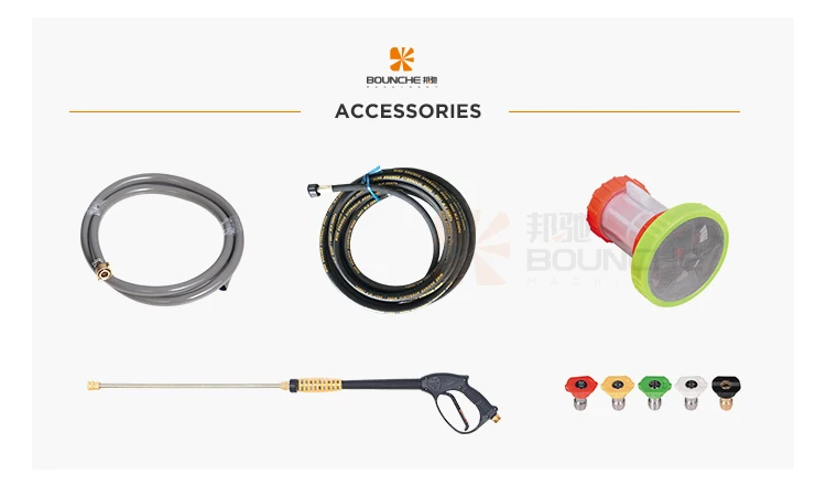 Portable electric high pressure pump water 150 bar car washer