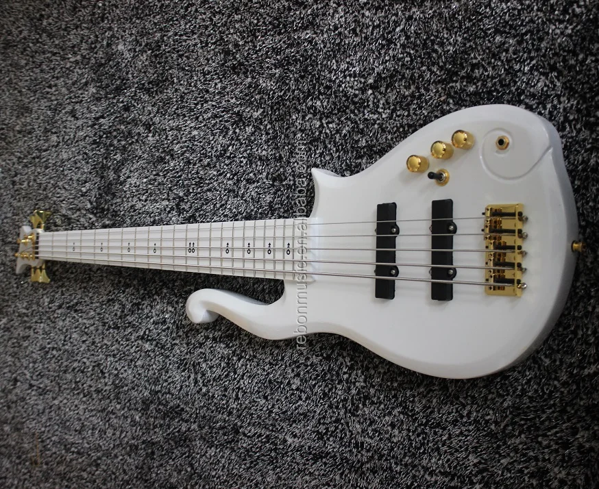 Weifang Rebon 5 String Cloud Prince Electric Bass Guitar