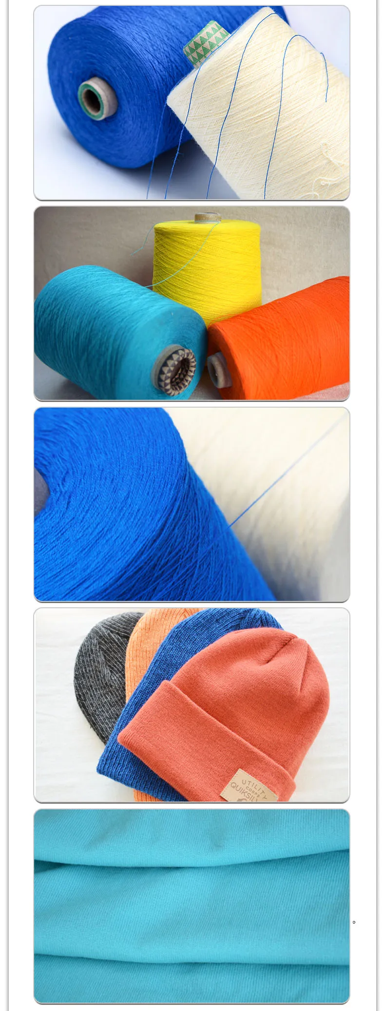 21S/2 30S/2 dyed acrylic cotton like yarn factory wholesale for sweater knitting