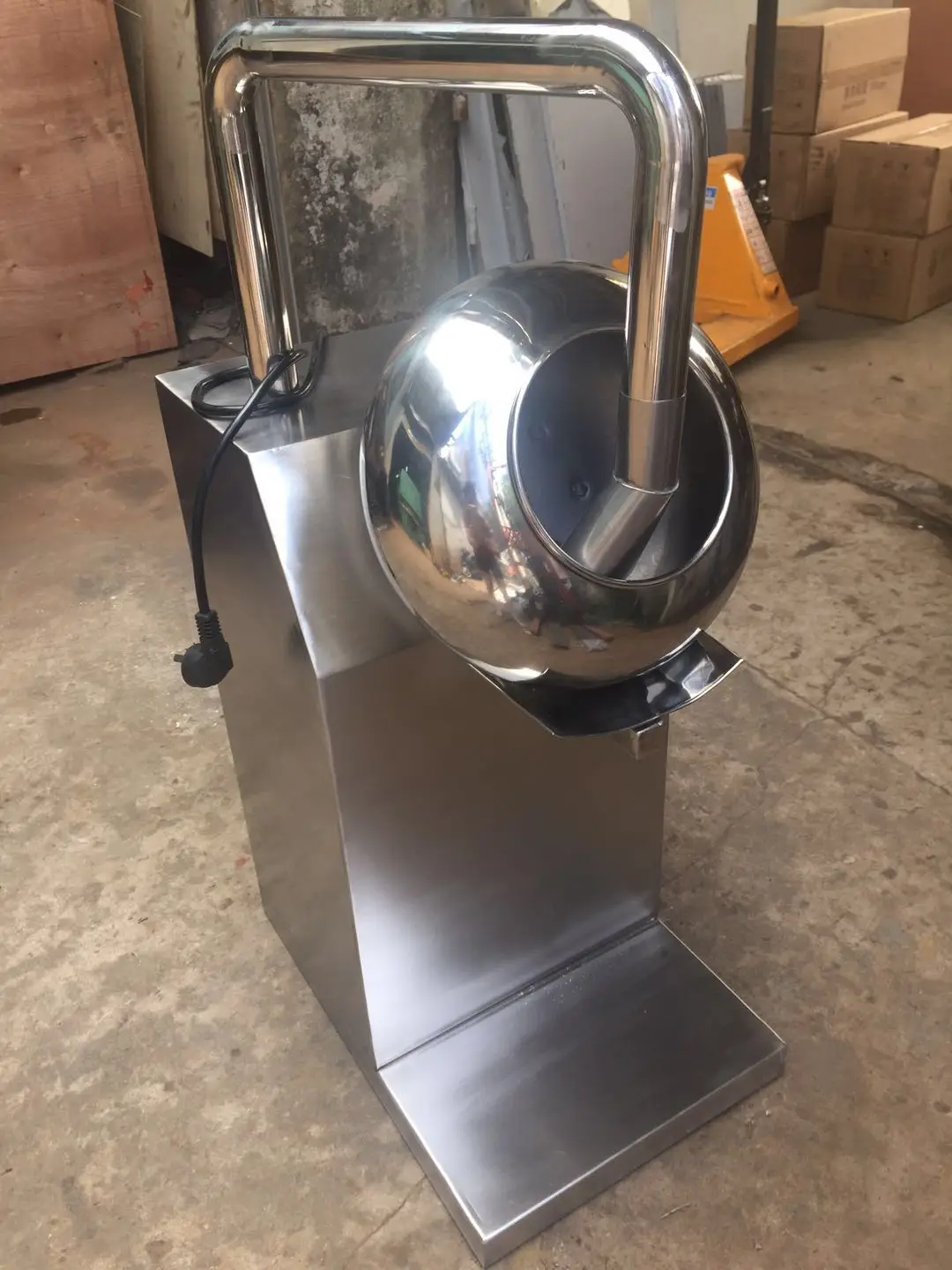 Small Sugar Film Coating Pan Sugar Coating Machine For Chocolate/dragee