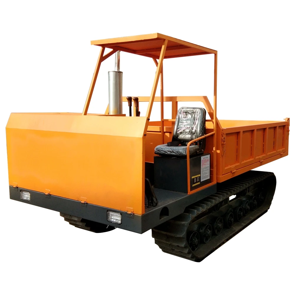 
Diesel mini dumper lift container 5 ton tracked dumper minero peru 