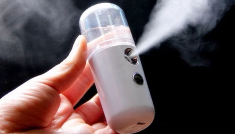 FREE SHIPPING USB Portable Nano Mist Sprayer Facial Body Nebulizer Steamer Moisturizing Skin Care Mini Face Spray Beauty