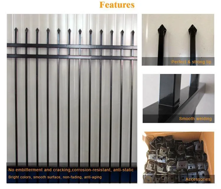 Steel Garrison Fence Panels 1.8m*2.4m width