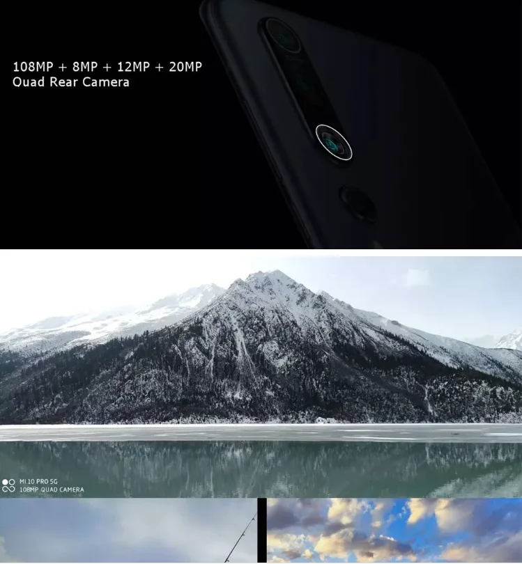 Xiaomi Mi 10 Pro ROM Version 5G Smartphone 6.67 Inch Screen 55