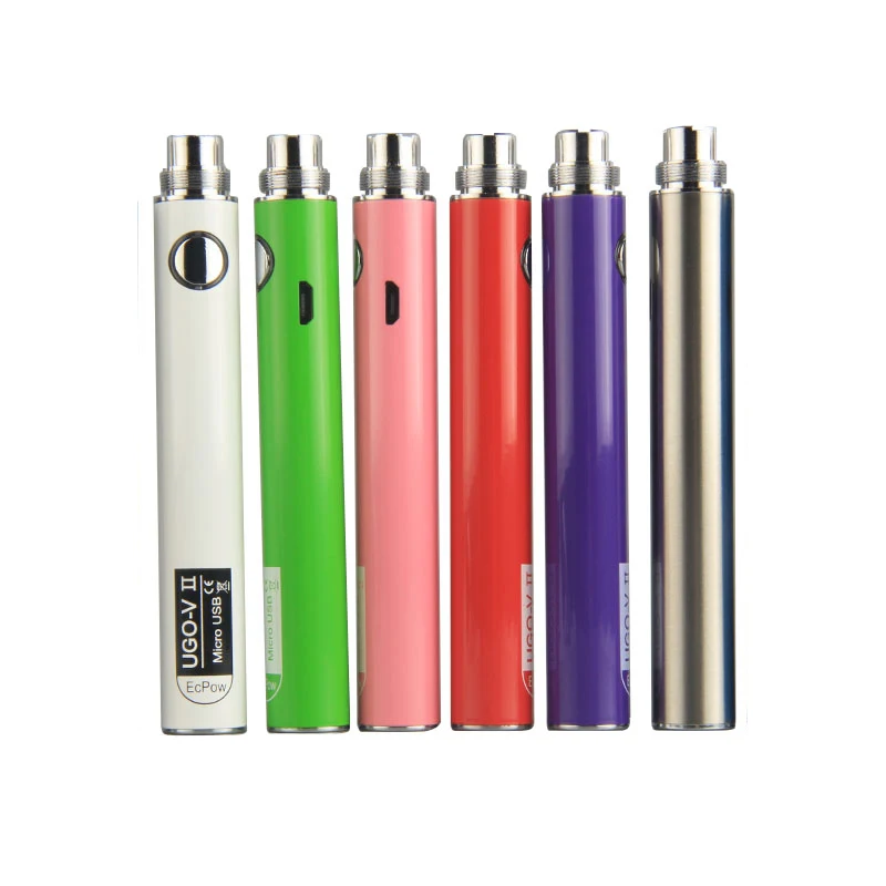 510 Thread Vape Carts Preheating Battery Ugo V2 Ecpow Vaporizer ...