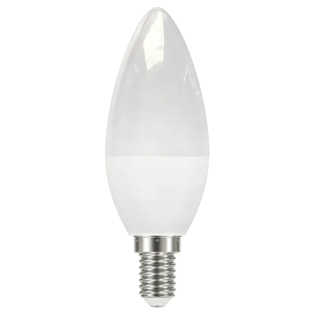 LED Candelabra Bulbs E14 7w kingfine c37 LED Candle Light Bulb 70Watt Incandescent Light Bulbs Equivalent,560Lumens,AC 230Volt