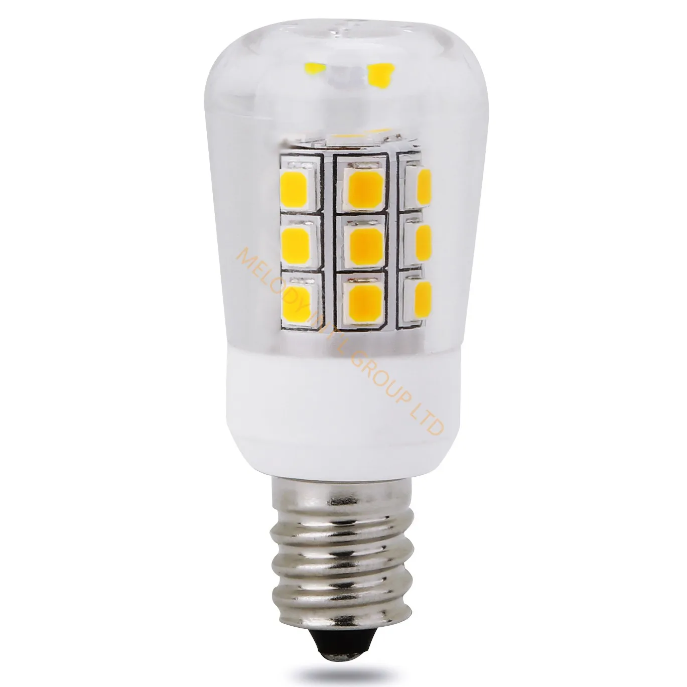 Top Quality Ceramic 2.5W ST26 E14 led refrigerator bulb 1W 2W 3W E12 E17 G9 Fridge Candle Light Dimmable 24V 10-30V Flicker free