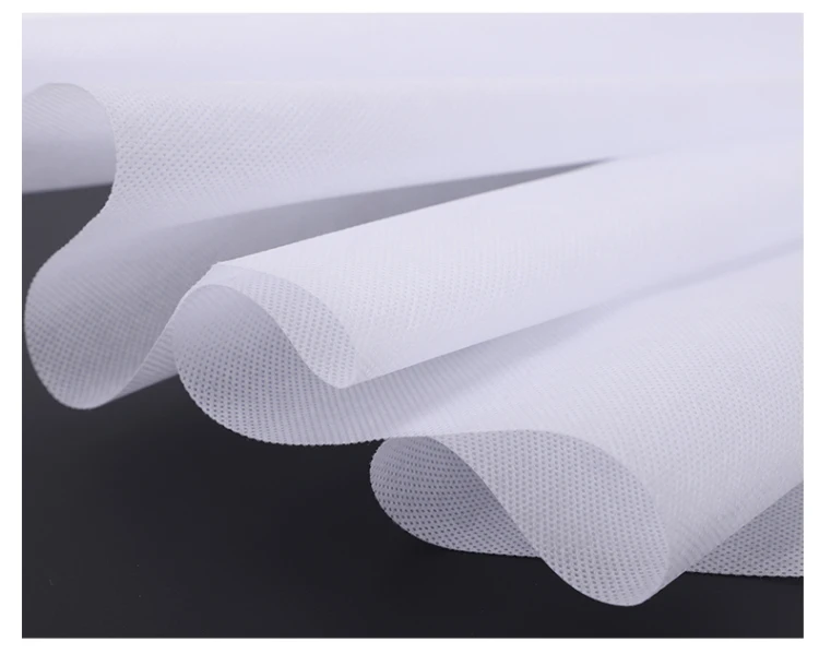 Background Cloth Breathable Dustproof Cloth Nonwoven Fabric New China 100 Polyester Material