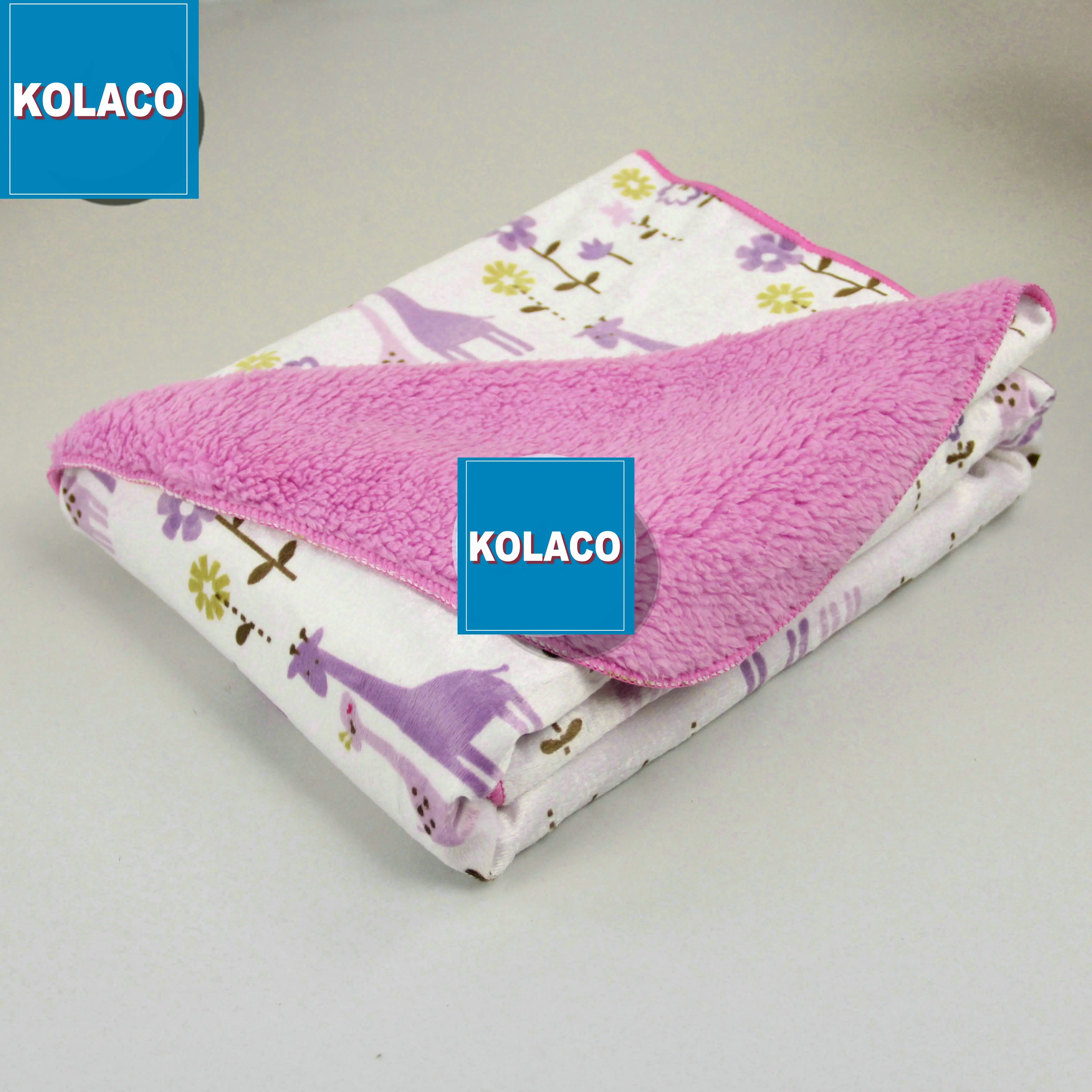 Manufacturer wholesale new children blanket cloud sable wool blanket kindergarten gift clips for baby blanket