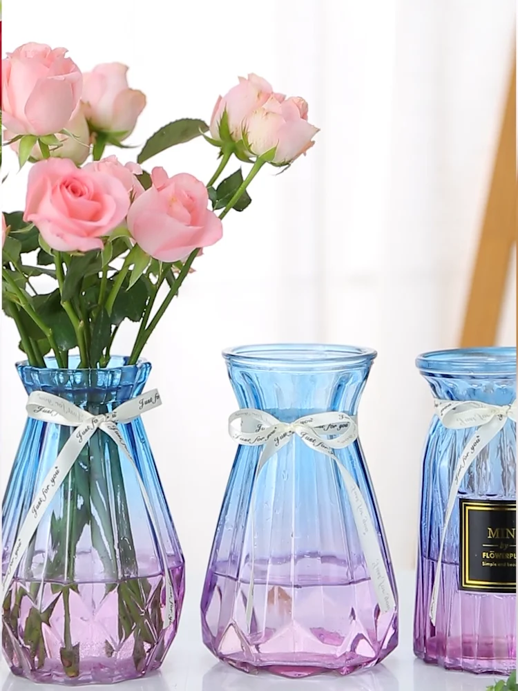 Cylinder Glass Vase Party Decorations Tall Glass Vases For Wedding