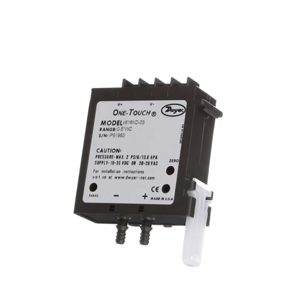 Dwyer Series 616kd Differential Pressure Transmitters With One-touch ...