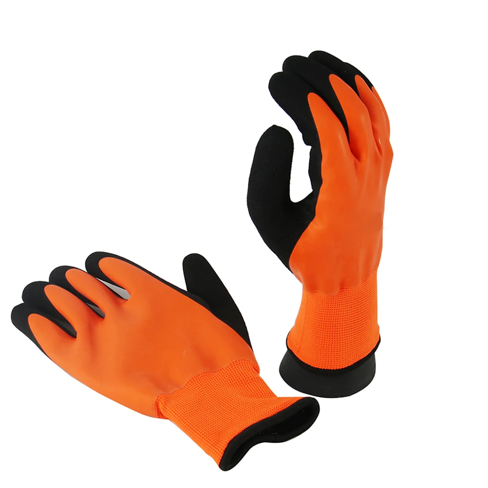 High Quality Work Gloves For Men Cold Weather Nitrile Coated 13g Cut