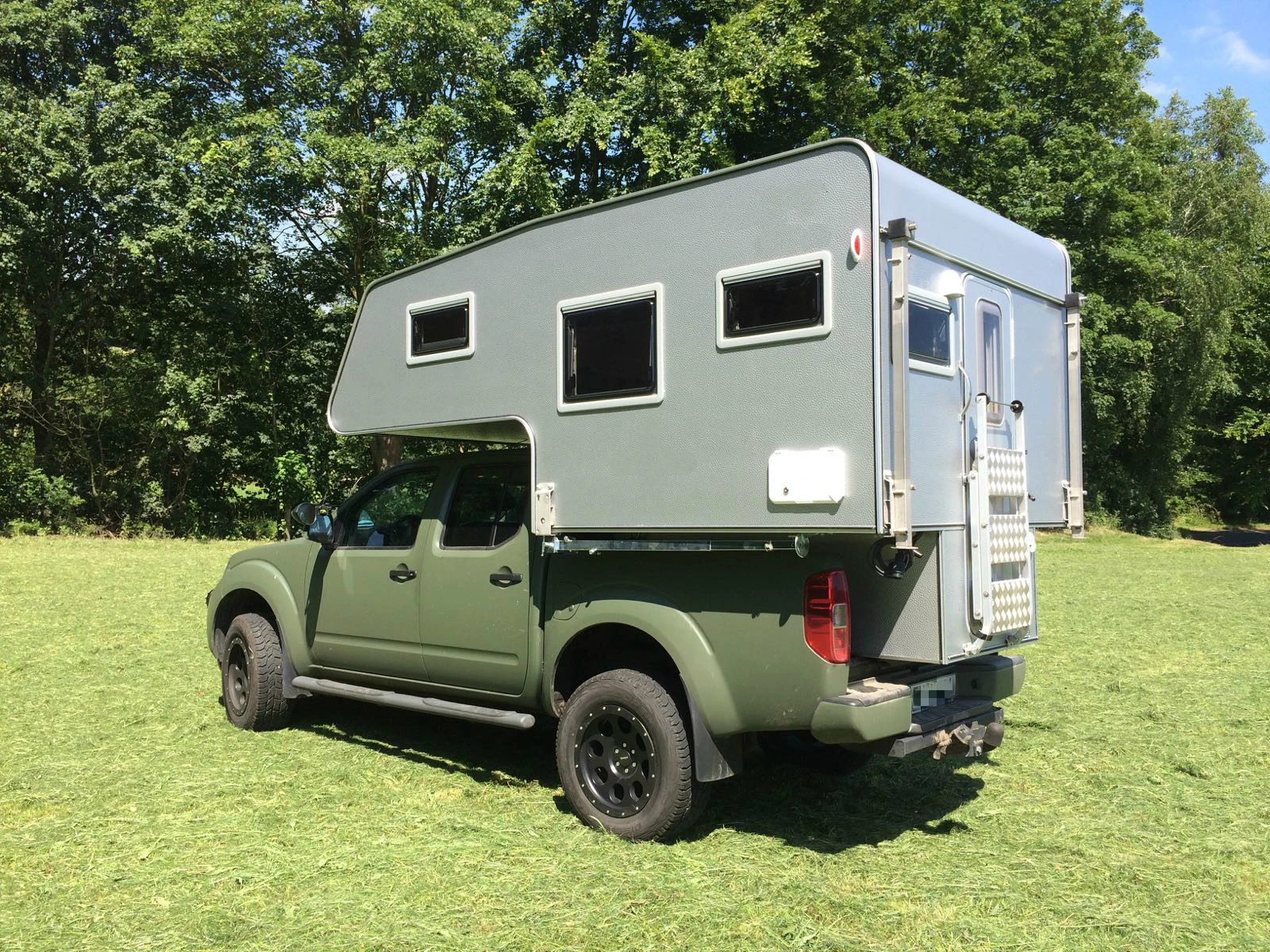 2020 Hot Sale Ecocampor Off Road Pop Up Slide Demountable Truck Camper