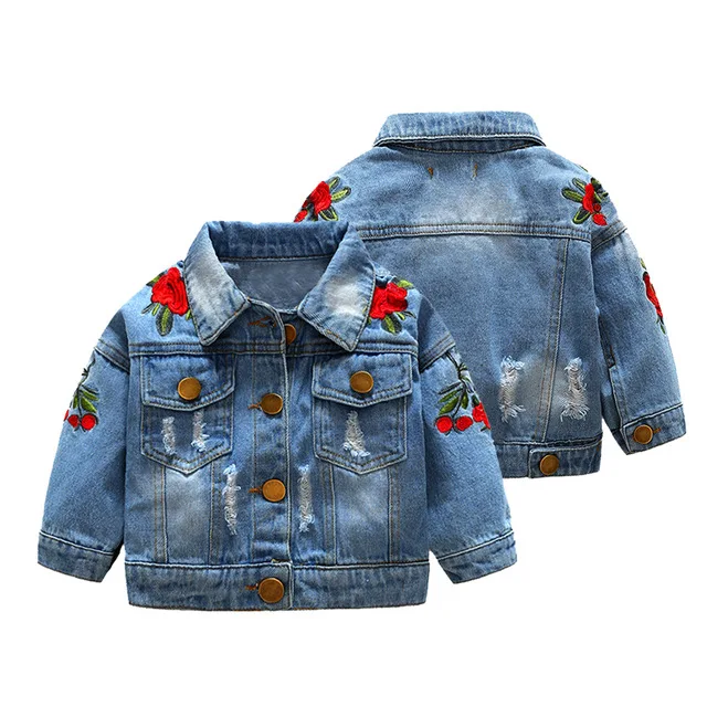 girls denim coat