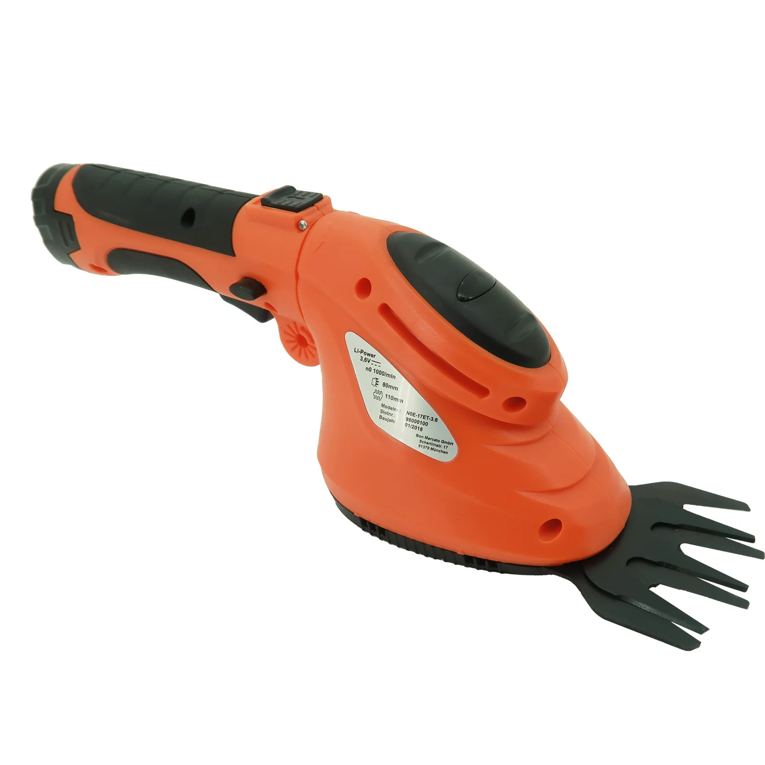 florabest cordless grass and shrub trimmer