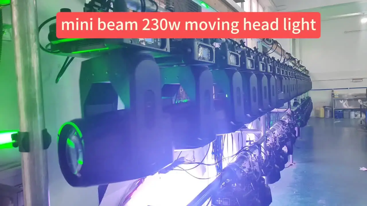 Beam 230 Mini Moving Head Light - Stage Lighting Solutions