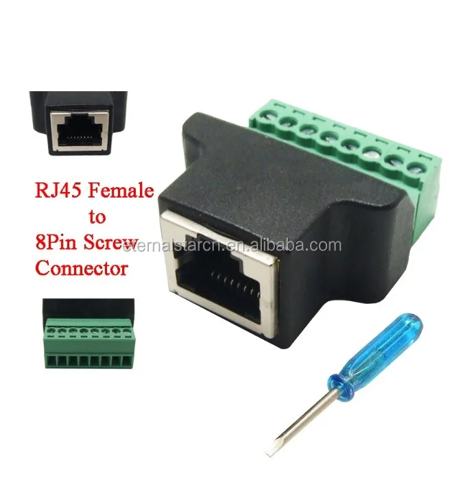 Phonapart Adaptor UK Plug To RJ45 Socket Line Connector Converter 8PC8 UK4507PG 