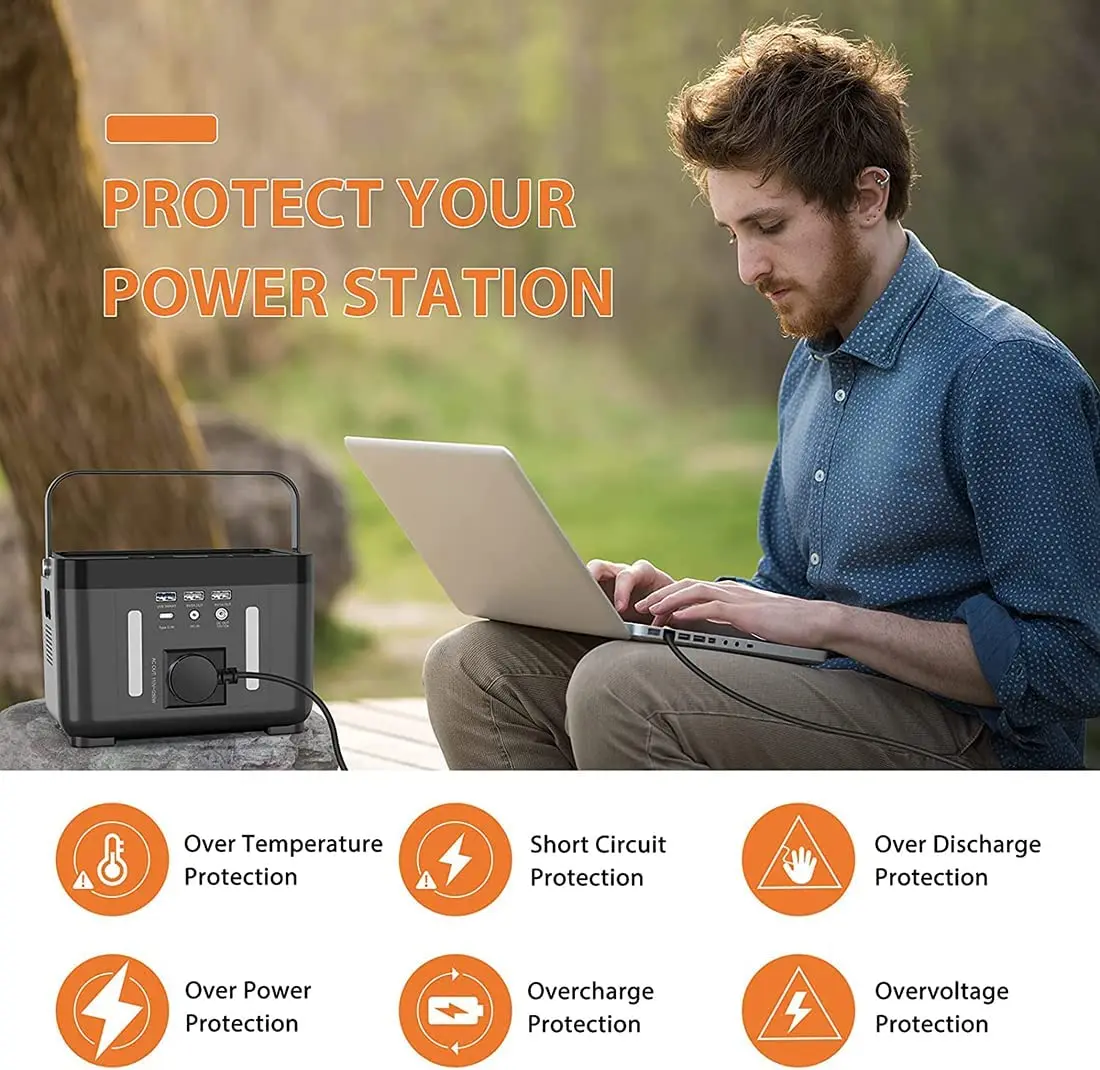 Mobile Power Supply Outdoor Bs200a 48000mah Us Warehouse Shipped Us