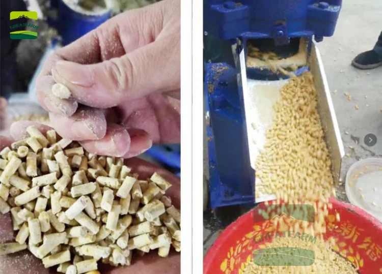 Feed mill machine animal feed pellet feeding equipment
