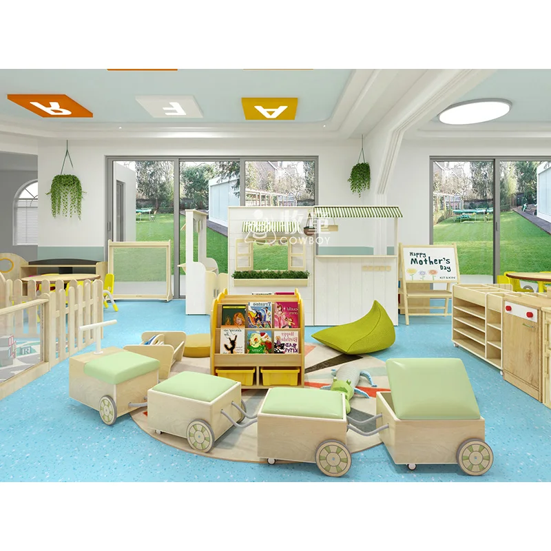 Ins Style Premier Quality Singapore Early Education Center Kindergarten Furniture Child Daycare