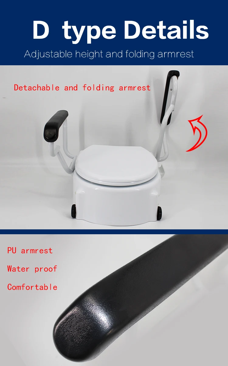 Toilet Raiser Raised Toilet Seat