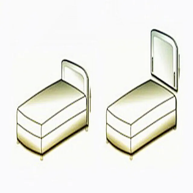 Bed Fittings Metal Wooden Sofa Bed Headboard Brackets Taper Connector