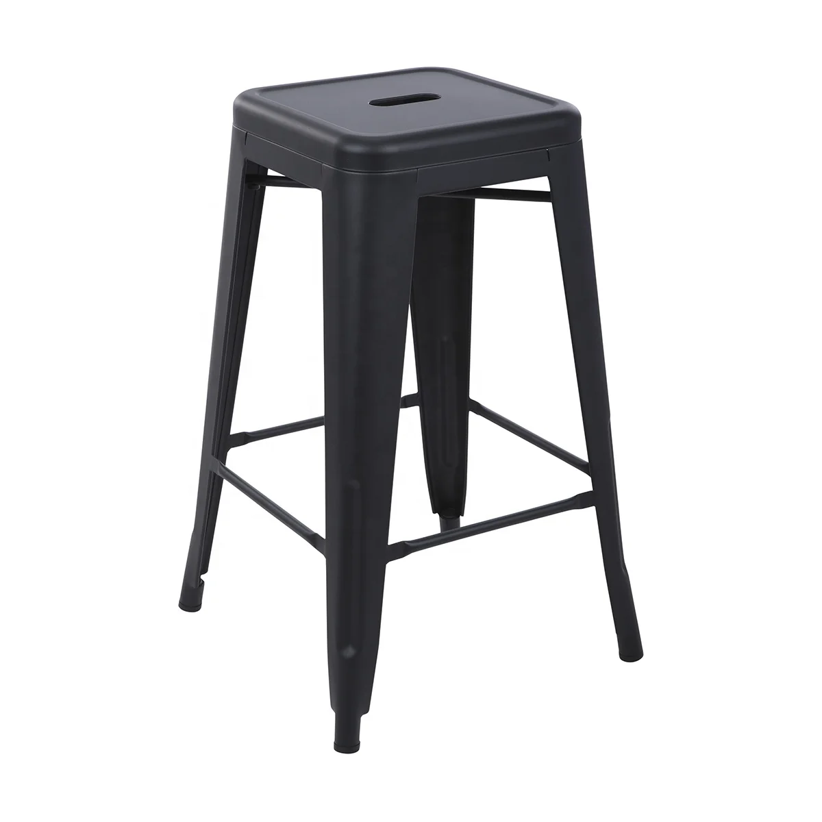 Black Color Metal Bar Stool Modern Bar Chairs - Buy Metal Bar Stool,Bar