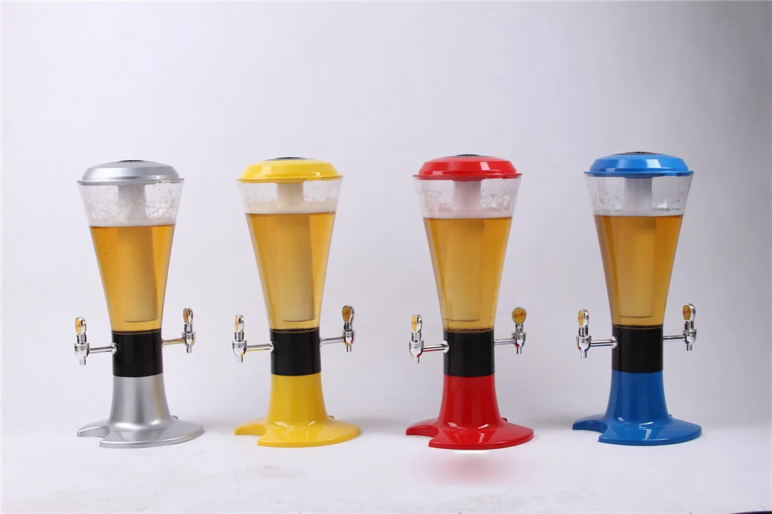 Large 3L Plastic Drink Dispenser Beer Alcohol Cocktail Beverage with Tap