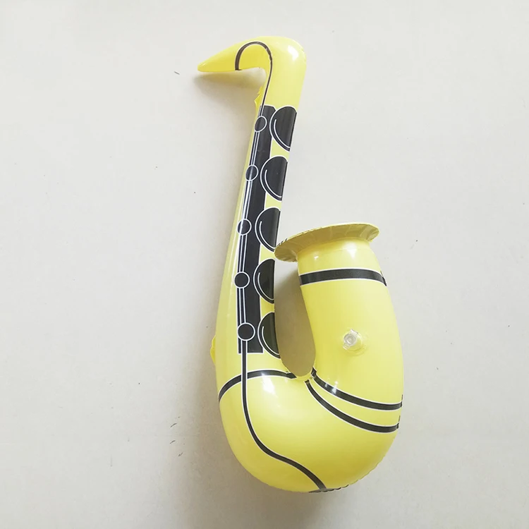 Pvc Instrument Inflatable Saxophone Toy Buy Inflatable Saxophone Toy