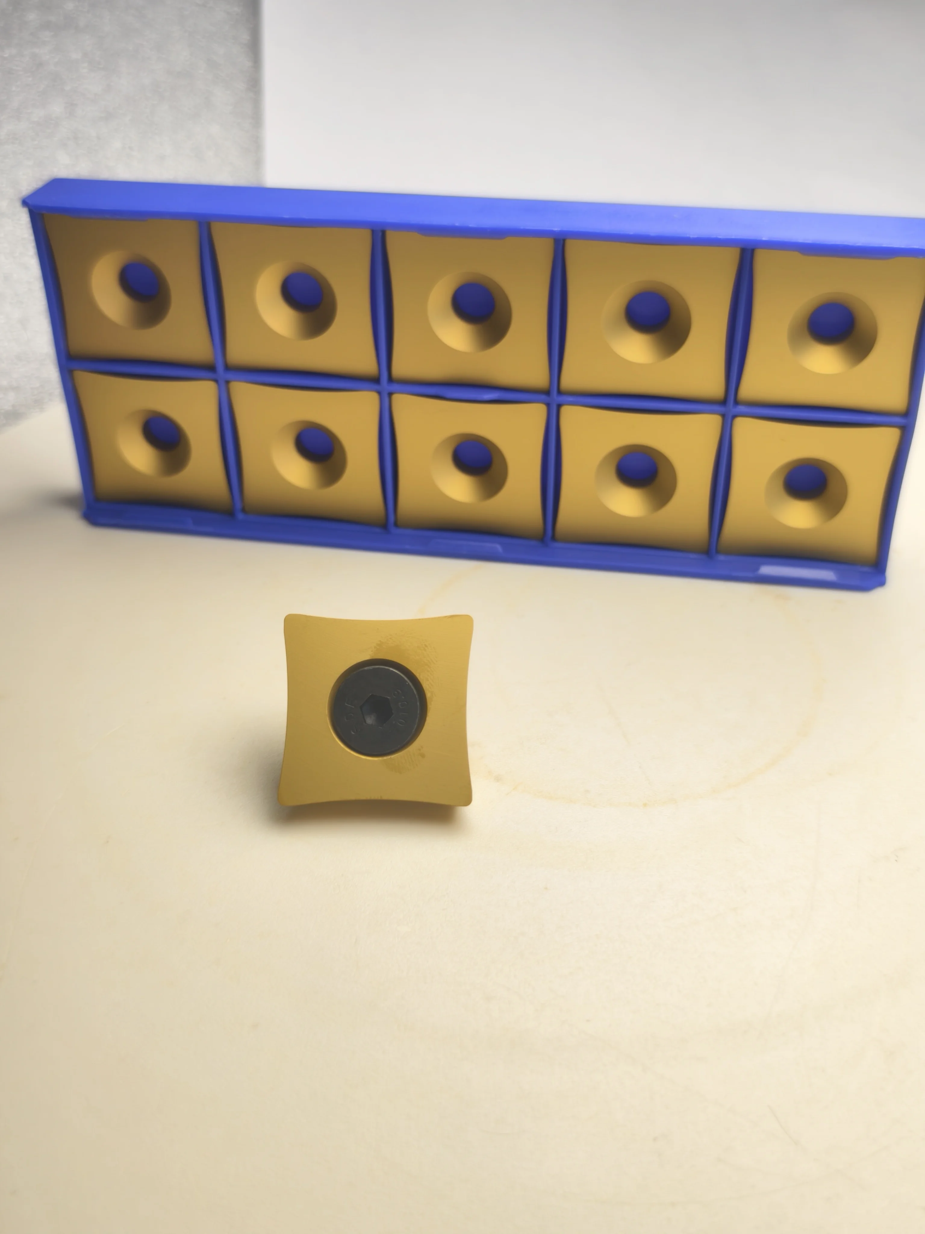 SOUB2506-R80 SOUB2506-R100 Carbide Scarfing Insert Tube Pipe Production Inserts CVD Coated OEM Custom 10pcs MOQ