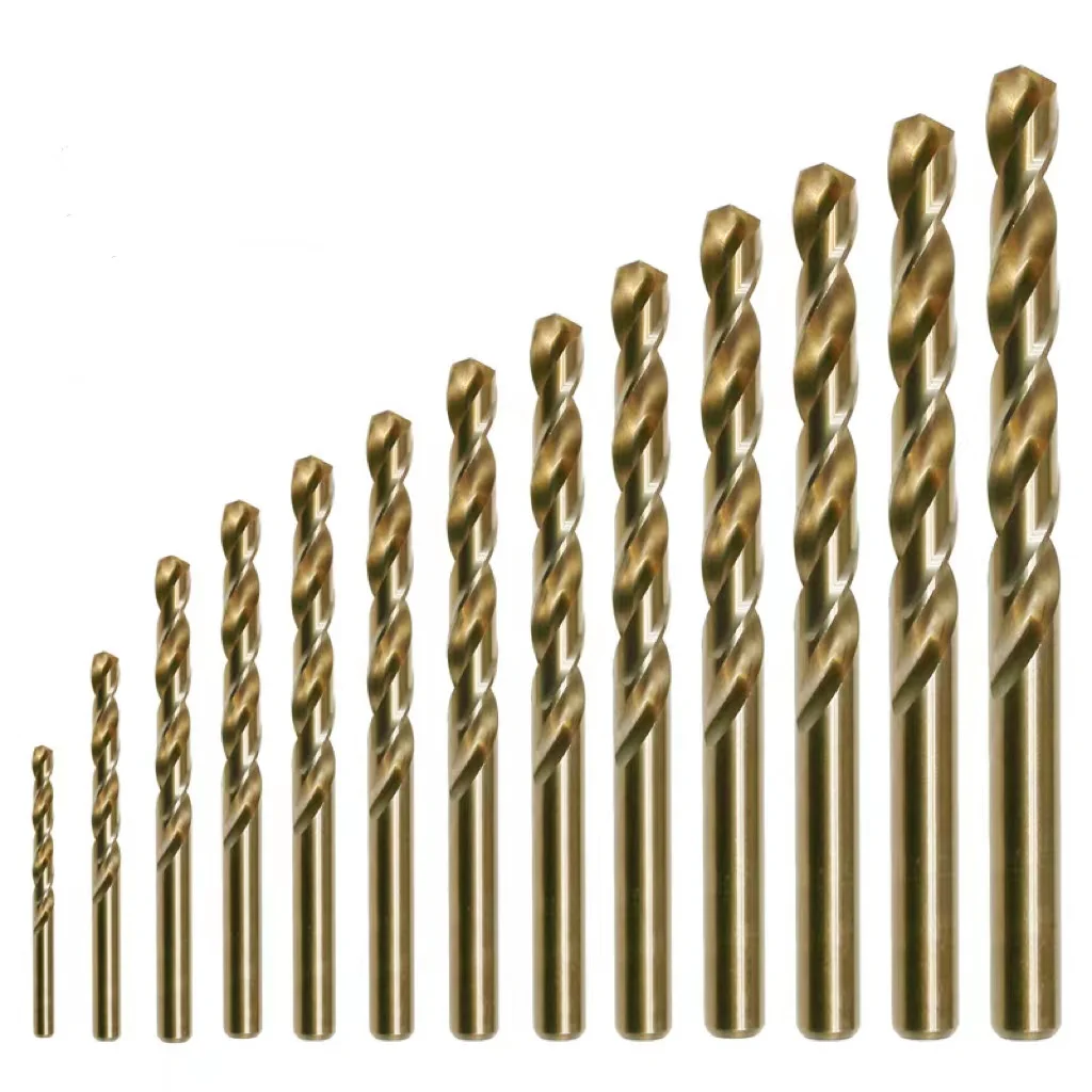 Hss Cobalt Twist Drill Bits Metal Drilling Twist Drill For Metal M35/m2