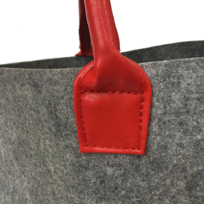 factory supply customized size christmas gift bags felt