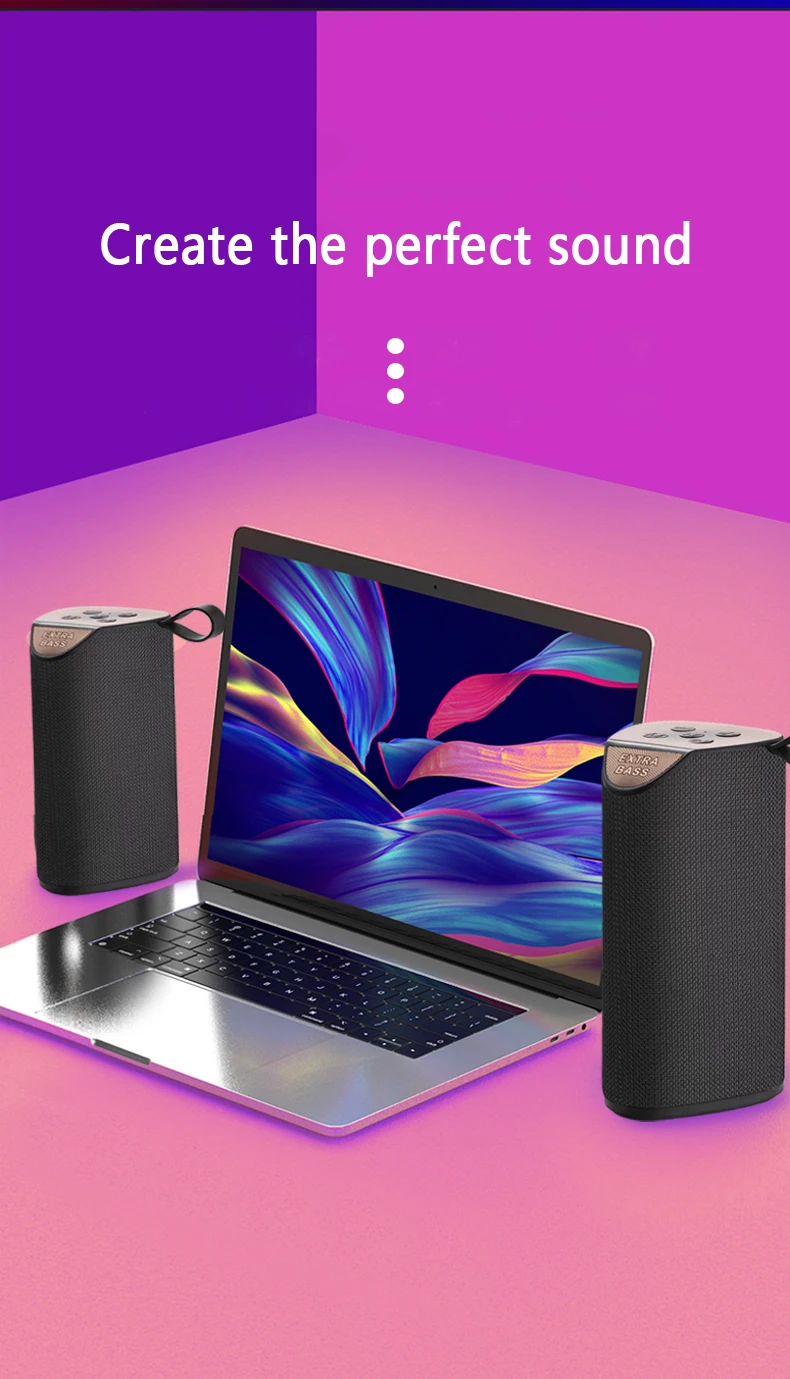 2020 Amazon Mini Bluetooth Speaker Wholesale Oem/Odm Remote Control Mobile Phone/Computer Bluetooth 5.0 - ANKUX.COM