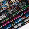 Wholesale Mesh Embroidery Lace 5 Yard 2019 New Geometric Plaid Sequin Fabric
