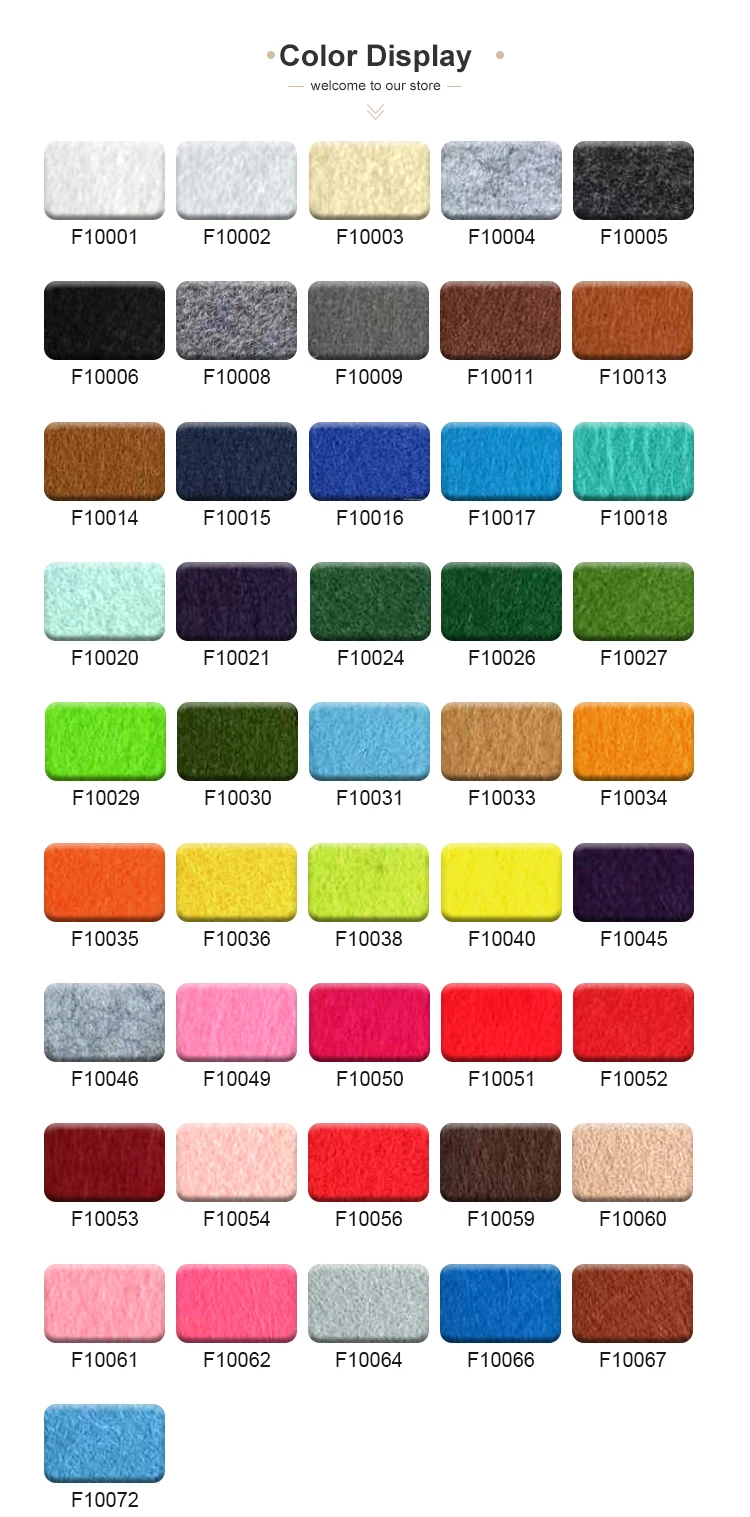 100% recycle pet acoustic panels decorative wall polyester acoustic board felt soundproof