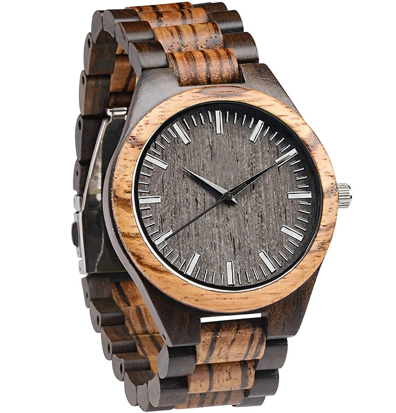 

Wooden watches 2020,10 Pieces, Black