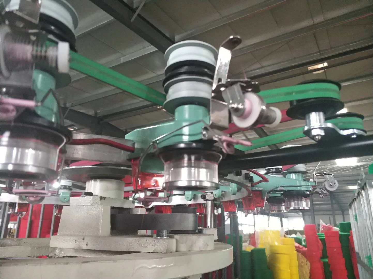 大蒜洋葱蔬菜包装使用网袋编织机