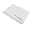 custom blank pvc plastic 125khz ata5577 tk4100 chip clear writable rfid smart black proxy universal card with access control