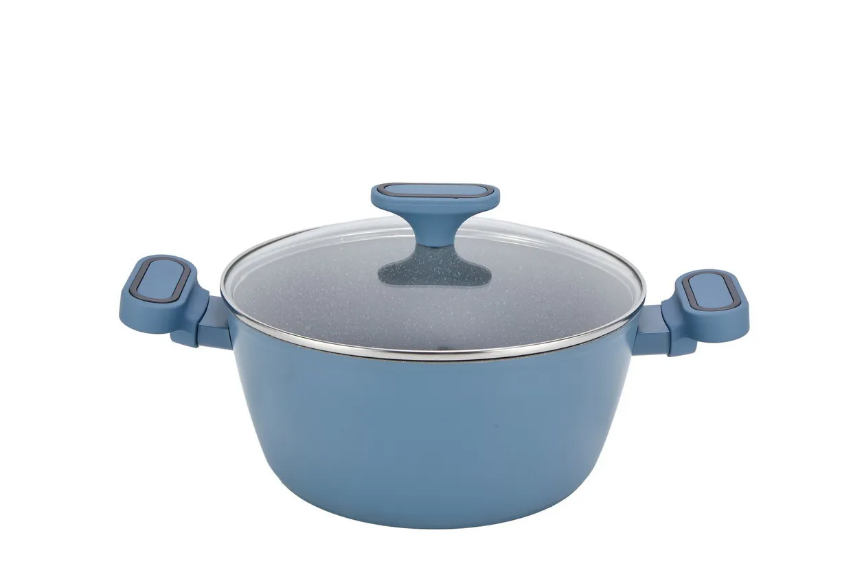 Die Cast Aluminum Cookware 10pcs Casserole Set Non Stick Coating