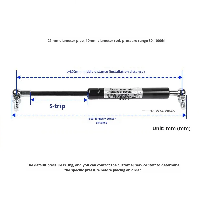 product gas spring d28 third generation grade 1000 series aluminum alloy lean pipeline rod connector connection part accessory auxiliary-17